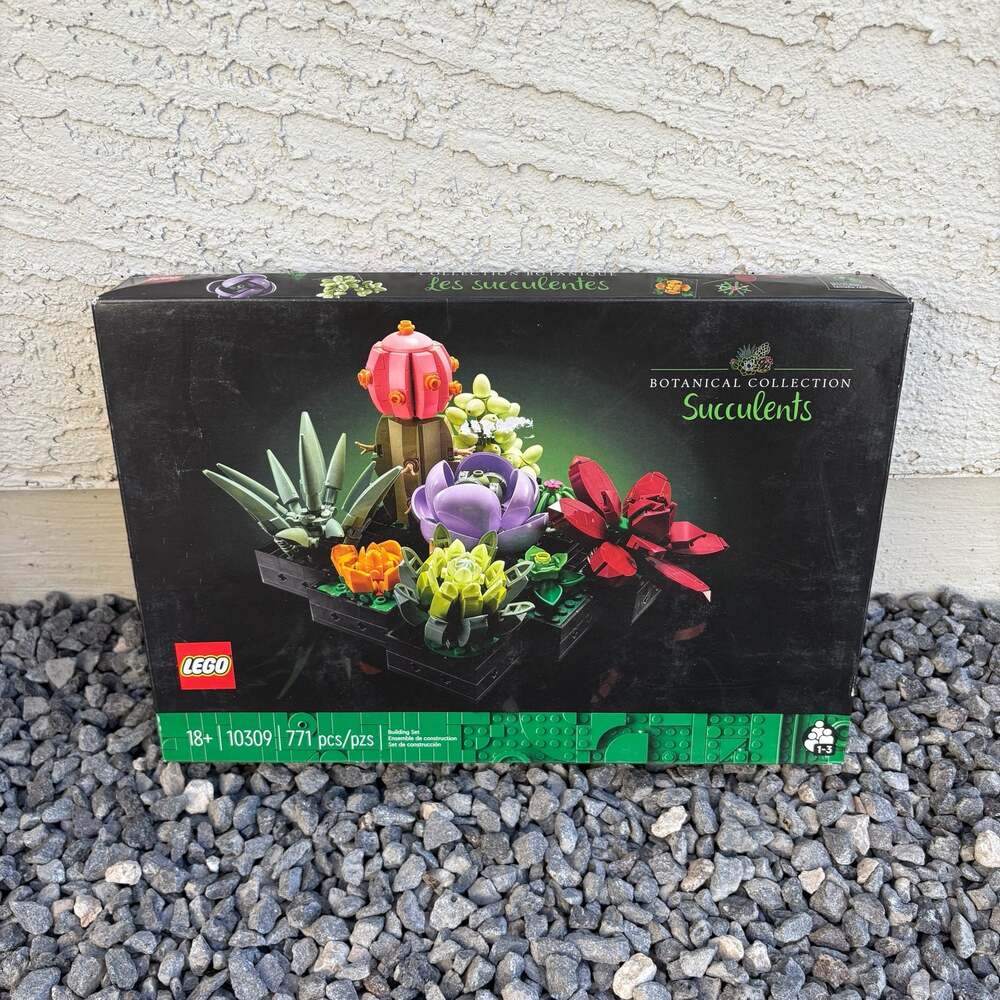 LEGO Botanical Collection Succulents 10309 Building Set (771 Pieces)